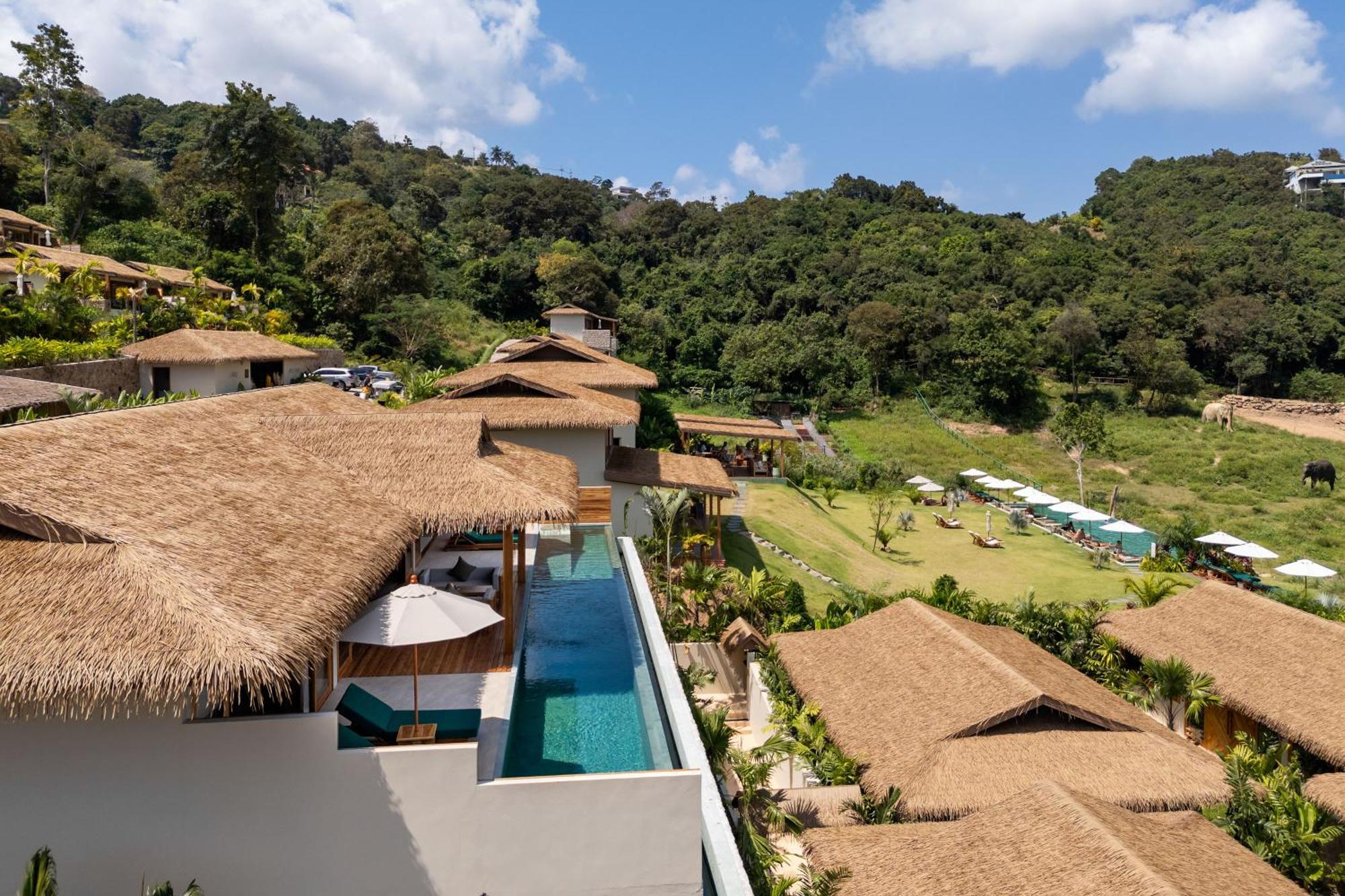 Wild Cottages Elephant Sanctuary Resort Amphoe Koksamui Luaran gambar